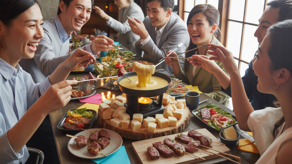 歓迎会で使いたいステーキとチーズフォンデュ団体予約はいつまで？