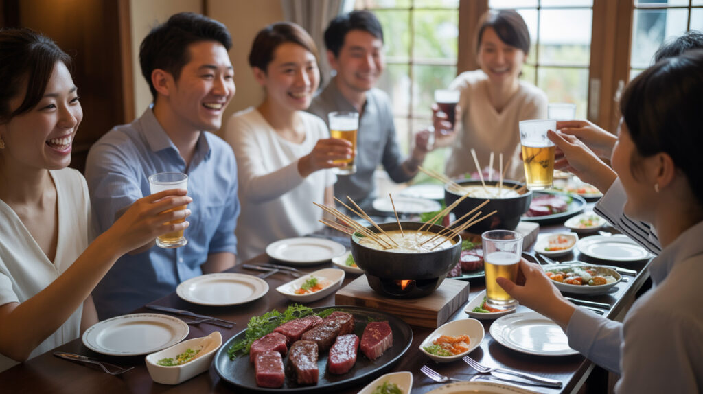 最近の新年会事情ステーキとチーズフォンデュの人気スタイルとは