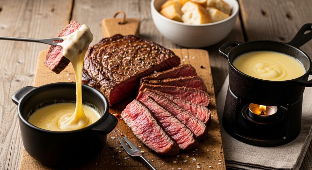 ステーキ×チーズフォンデュが「特別」に感じる本当の理由