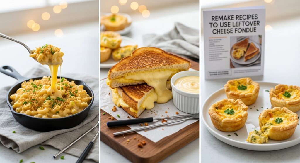 チーズフォンデュの食べ残しを活用するリメイクレシピ