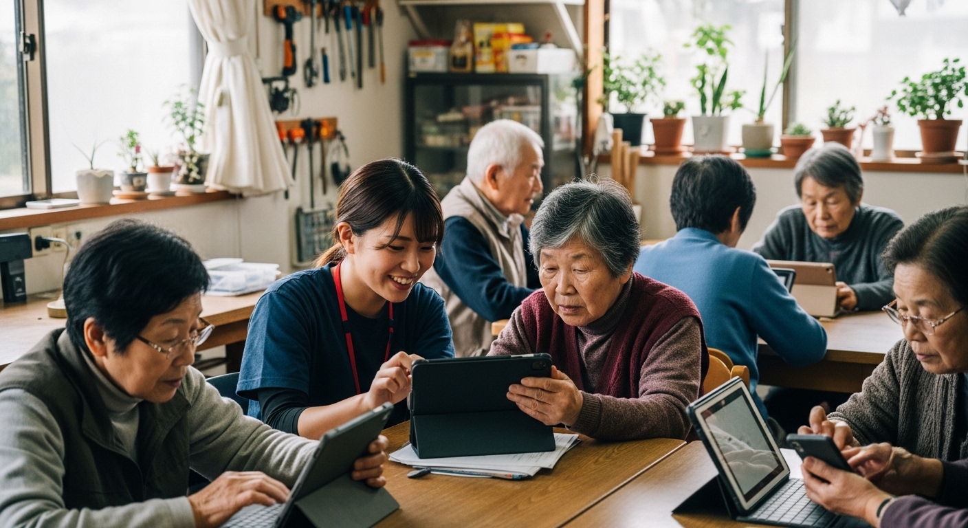 地域デジタル格差の注意点を解説！地域でデジタル格差を解消し、高齢者も取り残さない設計