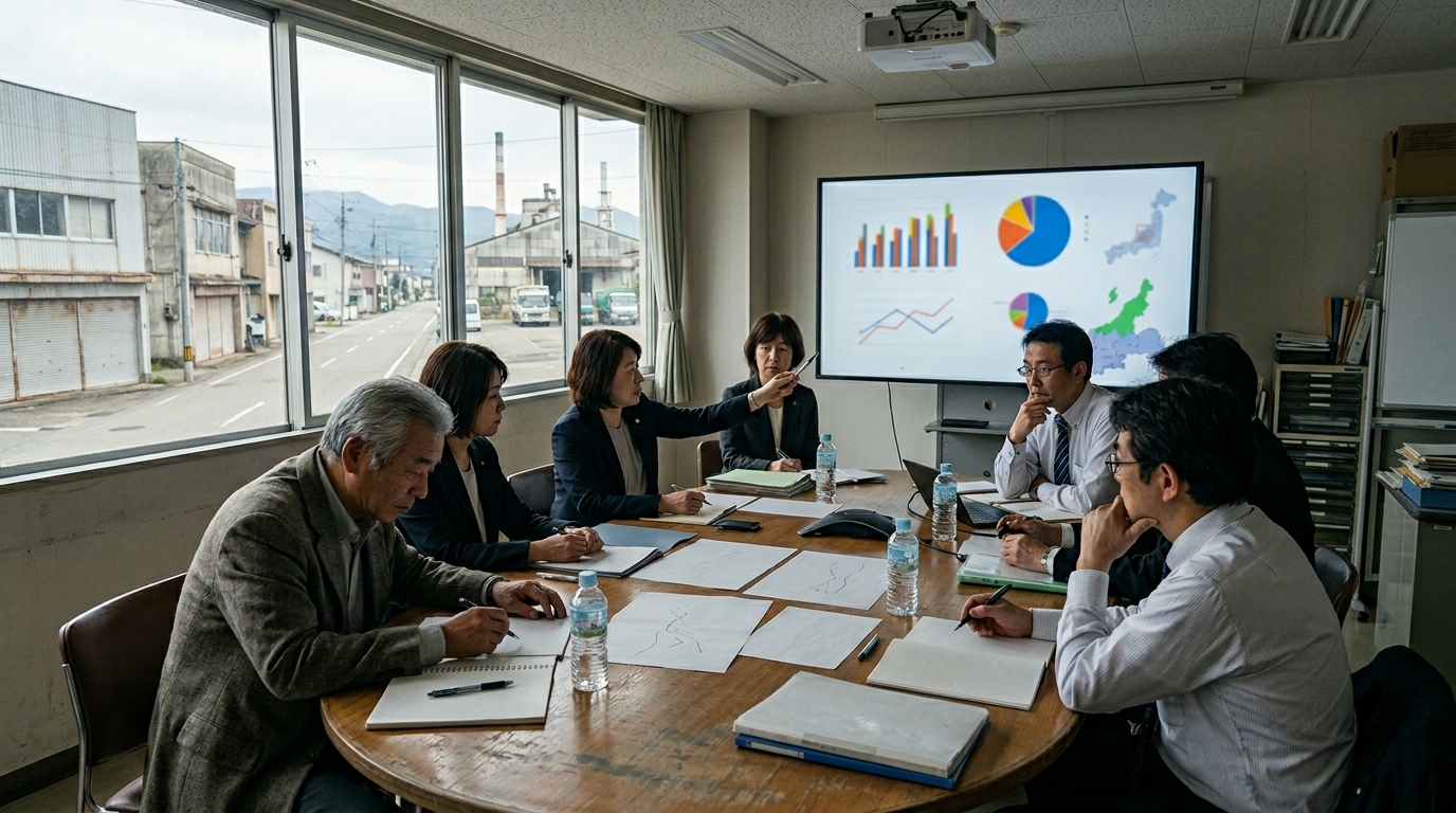 地域産業空洞化の原因を徹底解明！地域産業空洞化を「再配置戦略」による循環再構築で食い止める